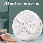 (Free Shipping) Mini Ultrasonic Turbine Washing Machine