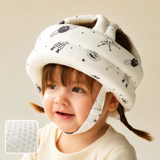 Baby Safety Helmet – Adjustable 360° Protection (6–36 Months)