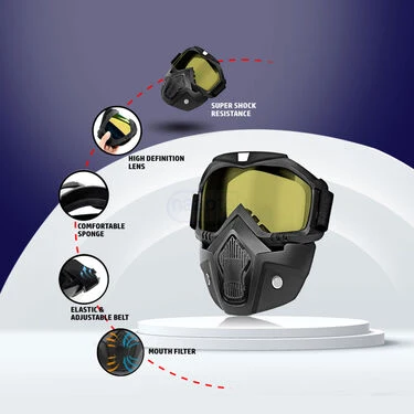 Motorcycle Protective Goggles Bike Face Mask