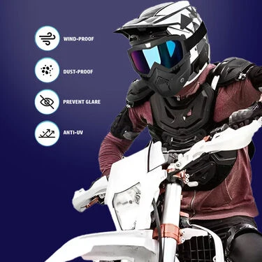 Motorcycle Protective Goggles Bike Face Mask