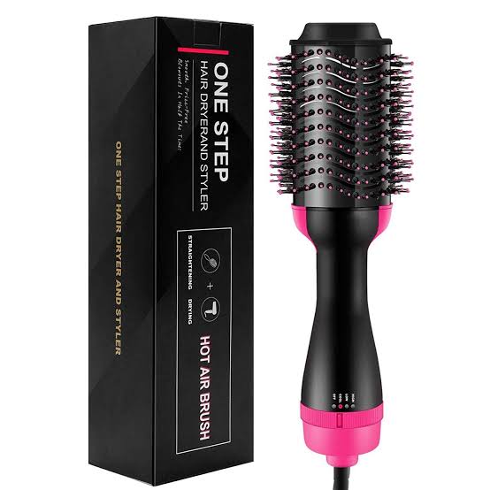 One Step Hot Air Brush – 3-in-1 Hair Dryer, Volumizer & Styler