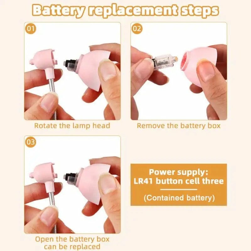 Portable USB LED Clip Reading Lamp – Flexible Eye-Care Desk Light