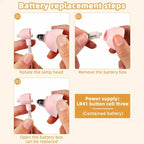 Portable USB LED Clip Reading Lamp – Flexible Eye-Care Desk Light