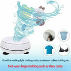 (Free Shipping) Mini Ultrasonic Turbine Washing Machine