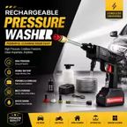 Pressure Washer Gun – Rechargeable Portable Car Washer