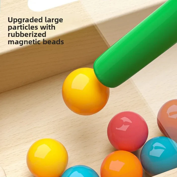 Children's Magnetic Maze Beads Focus Training, Writing and Logical Thinking Early Education Educational Toys for 3-Year-Olds, Suitable for Boys and Girls Toy Gifts